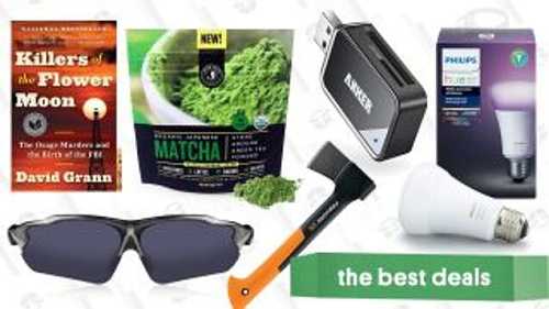 Sunday's Best Deals: Philips Hue, Matcha Powder, Historical Nonfiction, and More