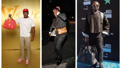 Travis Scott, A$AP Rocky and Other Male Rappers Who Rock Designer Purses