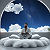 Poetry: In a realm where dreams and thoughts collide,  A figure sits, in tranquil peace, his guide.  ...
